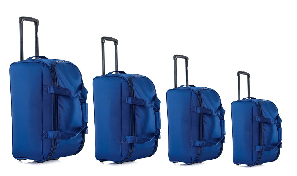 Gavin Soft shell Lightweight Duffel Rolling Bag 4 Piece Set - Image 15