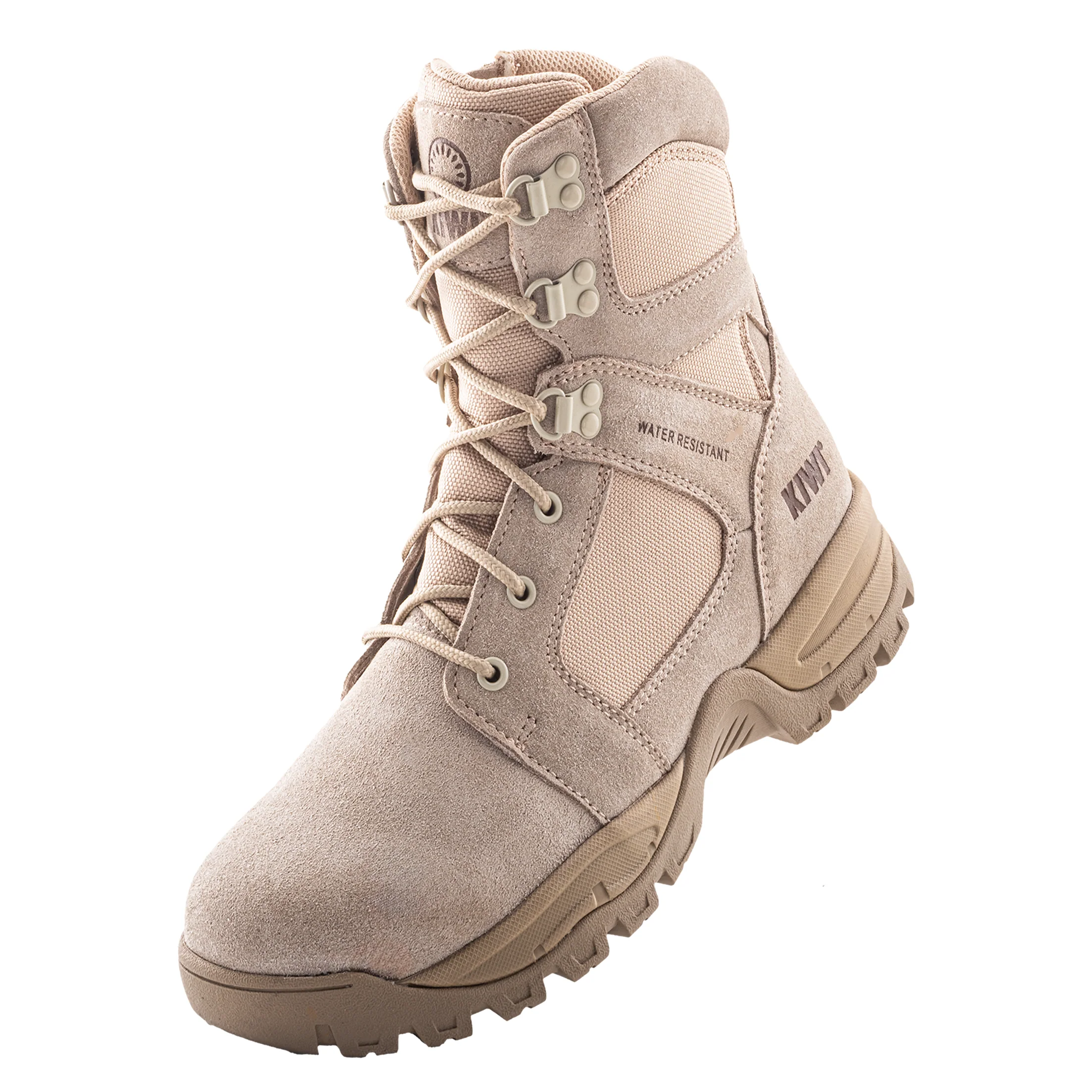 Rugged Sand Suede 7" Zipped Water Resistant Tactical Boots [R62200]