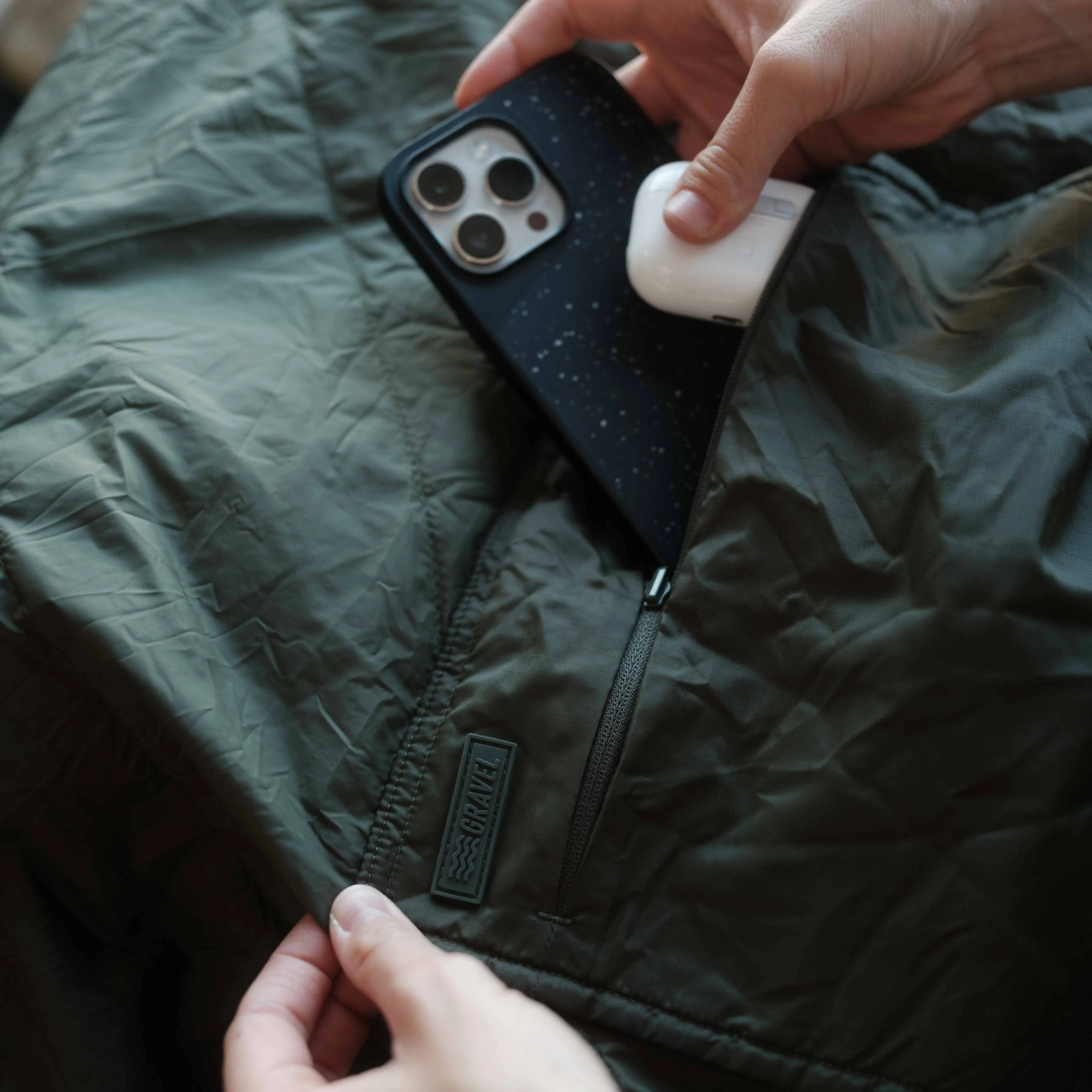 Layover™ Travel Blanket - Insulated & Packable | Spruce - Image 8