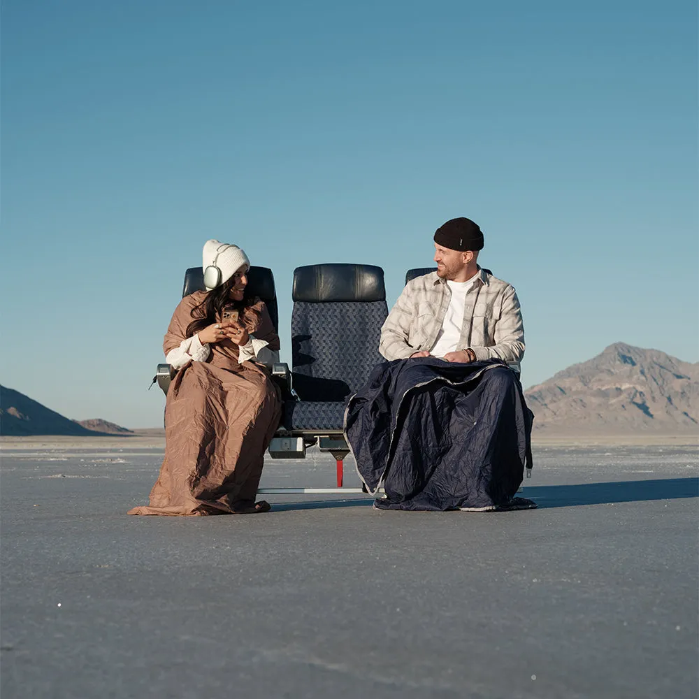 Layover™ XL Travel Blanket - Insulated & Packable | Quartz - Image 6