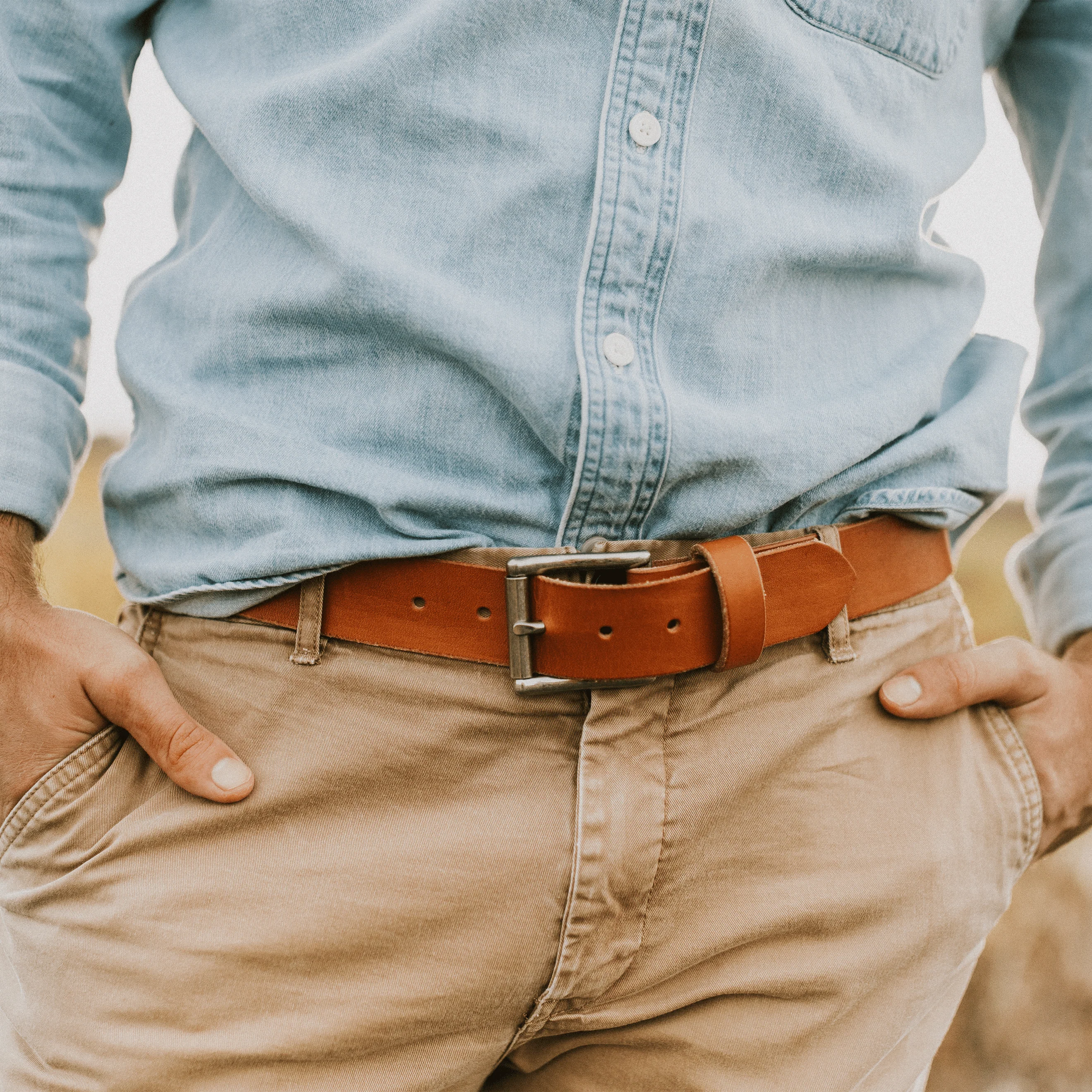 Men's Leather Belt