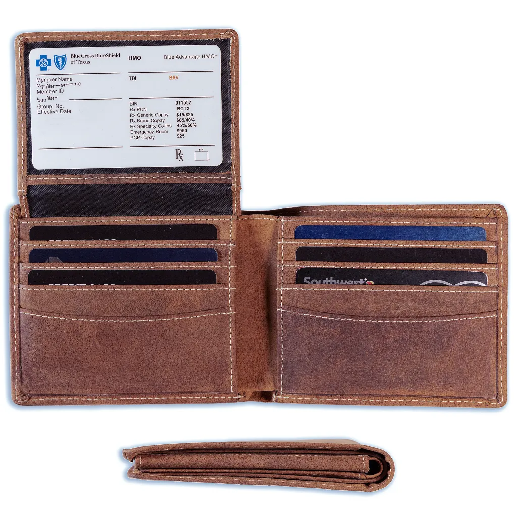 Leather Bifold Wallet - Image 13