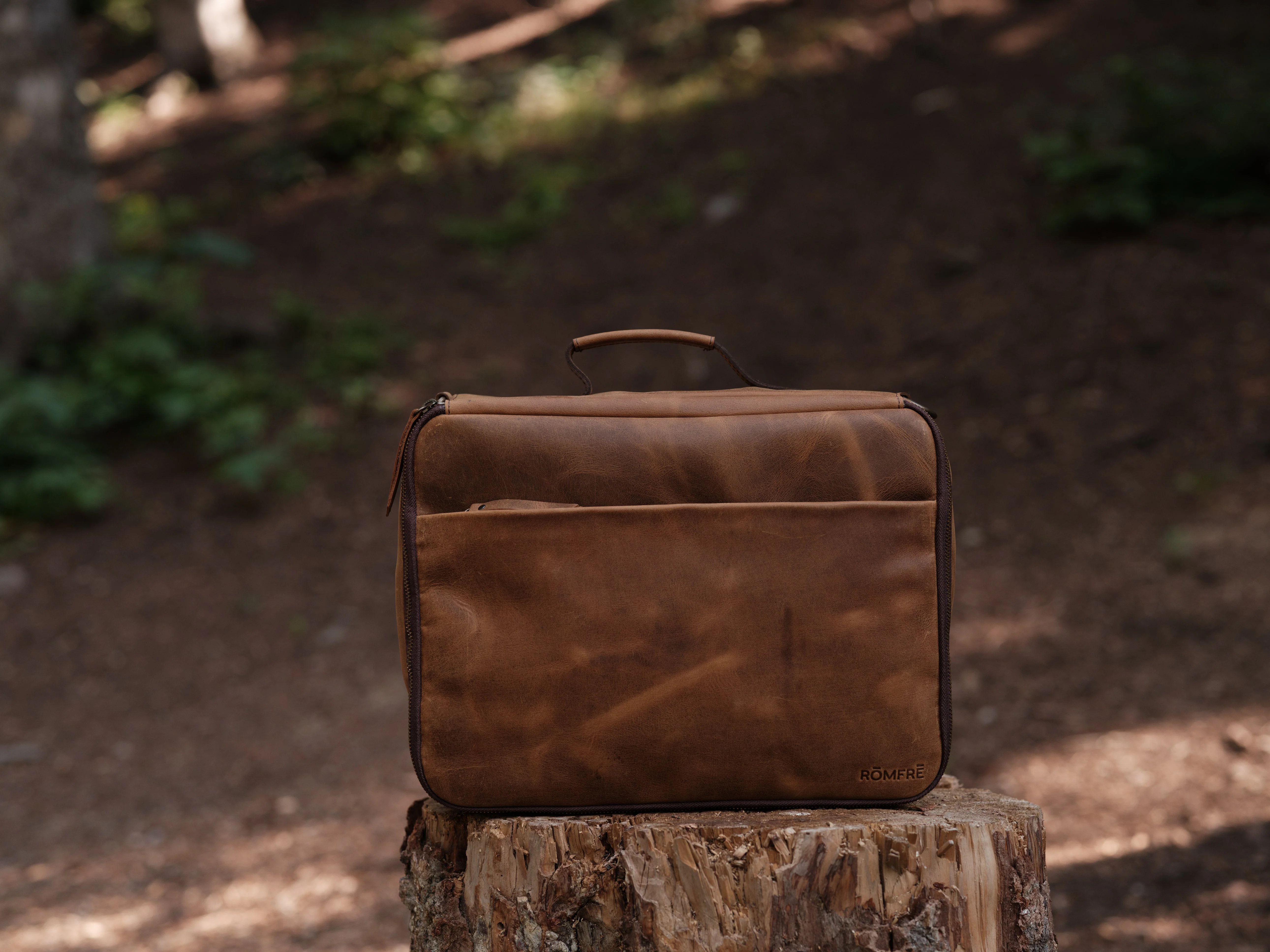 Leather CPAP Travel Briefcase - Image 22