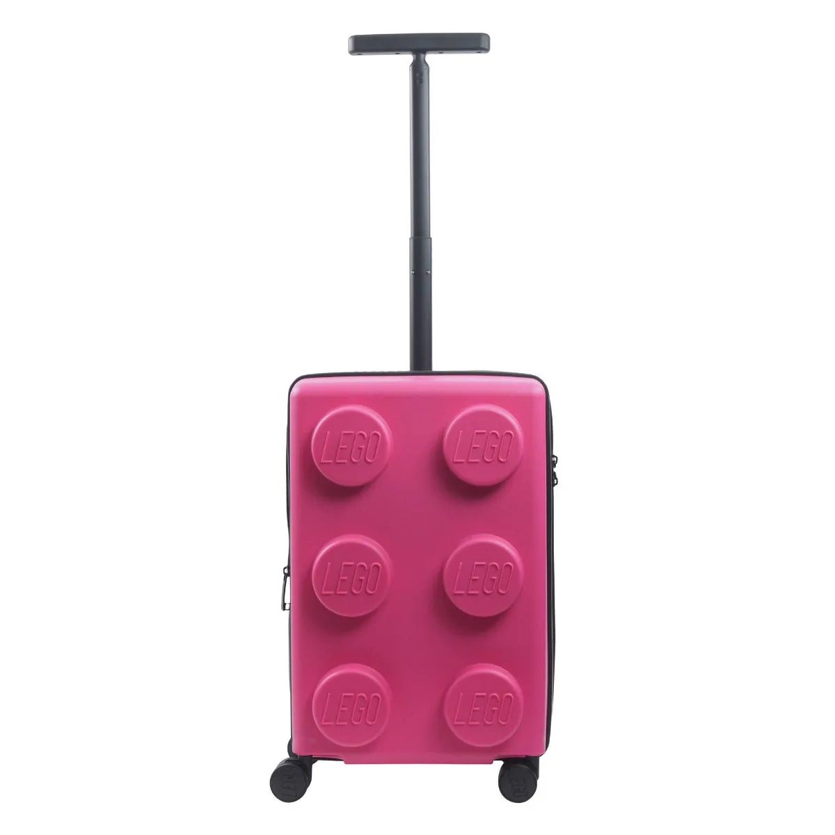 LEGO® Signature Brick Hot Pink Expandable 22" Carry-on Luggage - Image 3