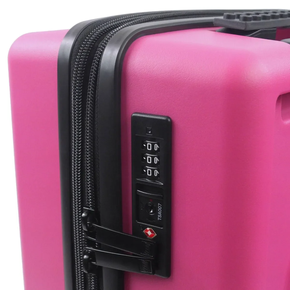 LEGO® Signature Brick Hot Pink Expandable 22" Carry-on Luggage - Image 5