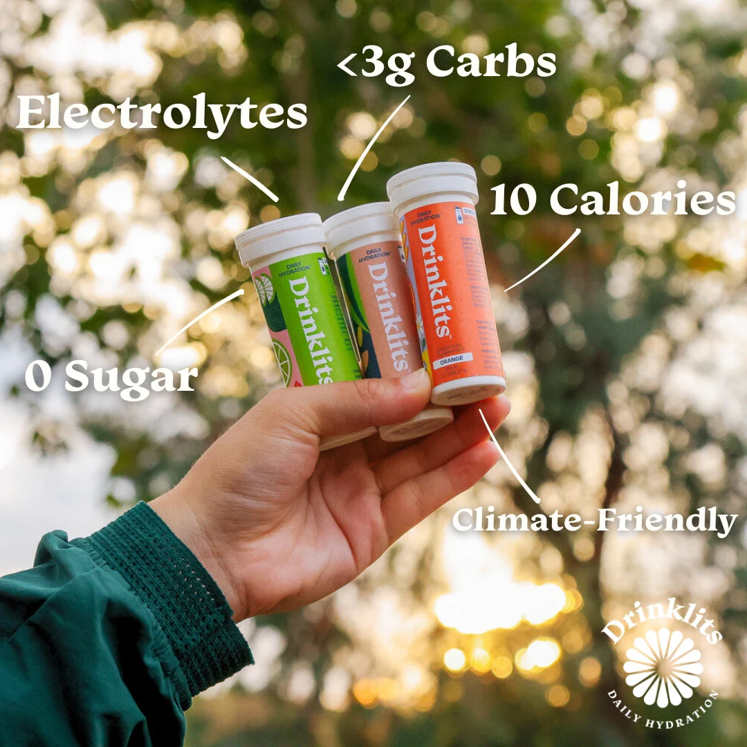 Lemon Lime Electrolyte Tablets for Daily Hydration (8 Tubes, 80 Servings) - Image 3