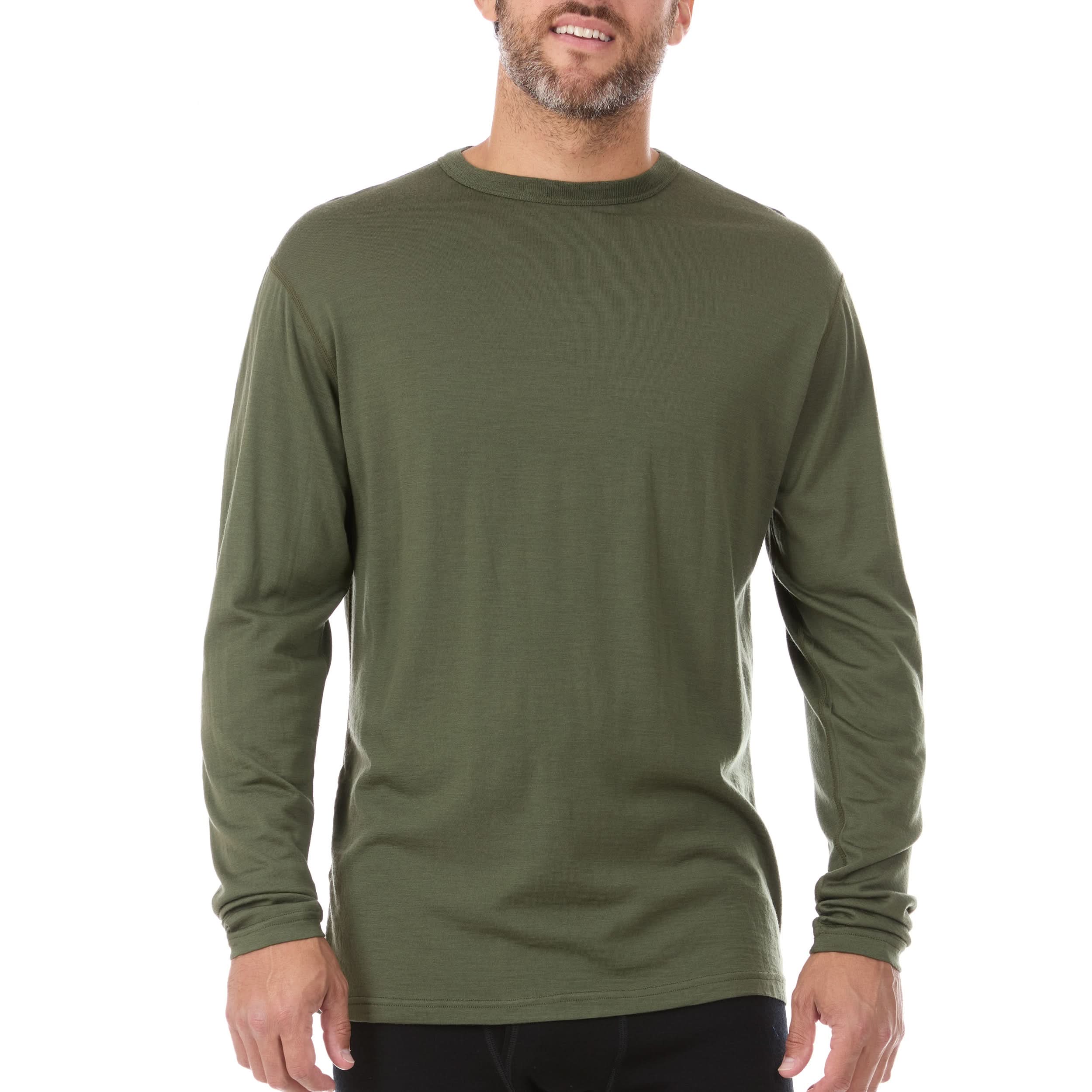 Lightweight - Ticonderoga Men's Crew 100% Merino Wool - Image 24