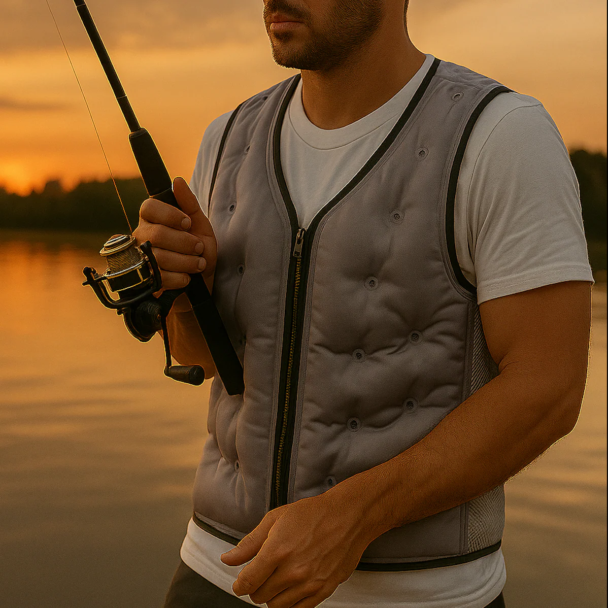 LITEGUEST™ Water Cooling Vest – 12H Chill with 1L Water for Heat Relief - Image 3