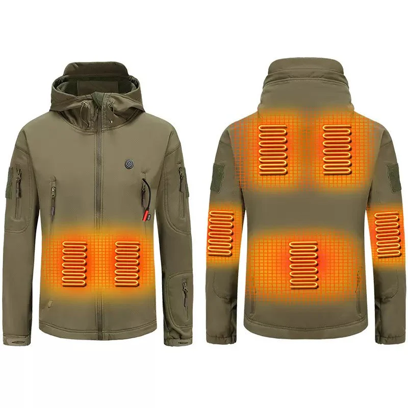 LITEGUEST Heated Camouflage Jacket Waterproof Outdoor for Winter - Image 19