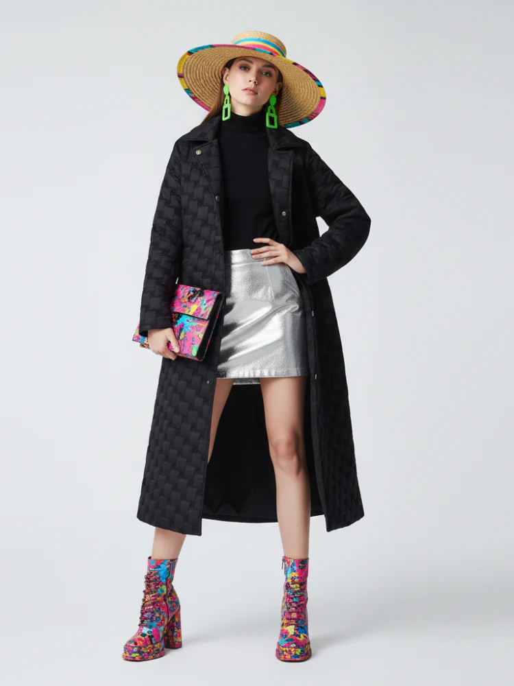 Long Quilted Puffer Coat FIFTH AVENUE BYMANYC ® New York - Image 2