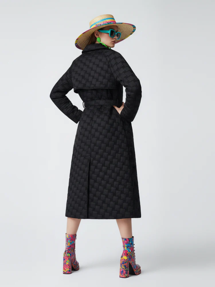 Long Quilted Puffer Coat FIFTH AVENUE BYMANYC ® New York - Image 3