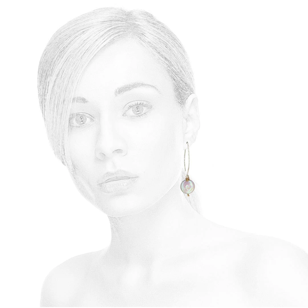 Luna Pearl Earrings - Image 4