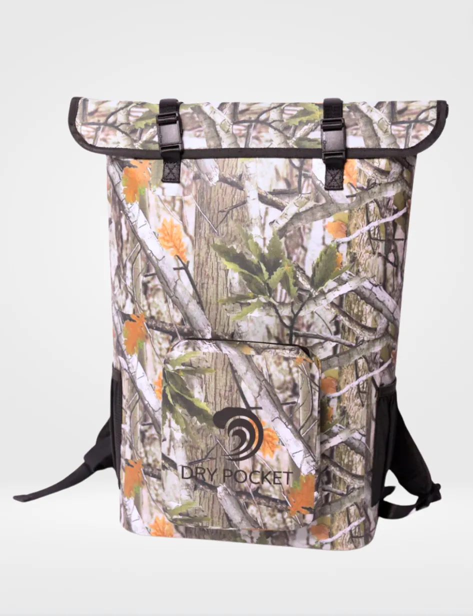 MagnaGuard-Auto-Sealing Backpack Cooler - Forest Camo - Image 2