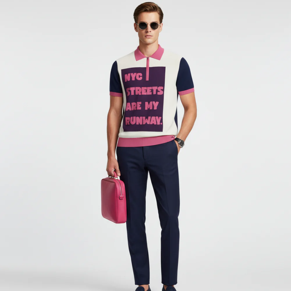 MEATPACKING Cashmere Polo BYMANYC ® New York