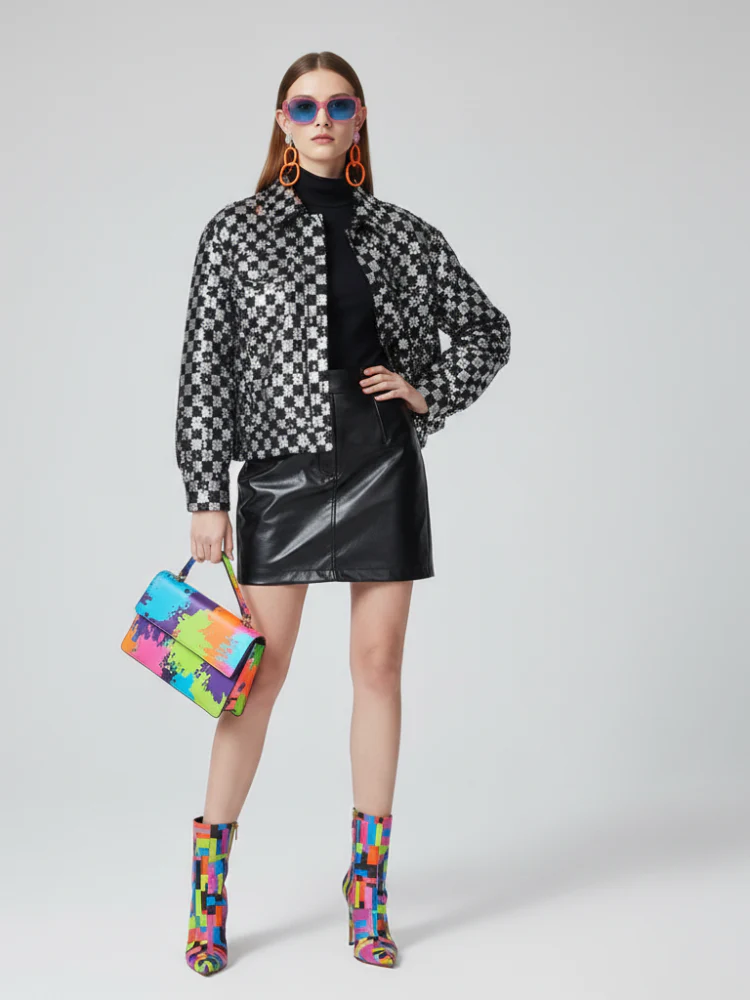 MEATPACKING Sequin Tuxedo Blazer Jacket BYMANYC ® New York - Image 2