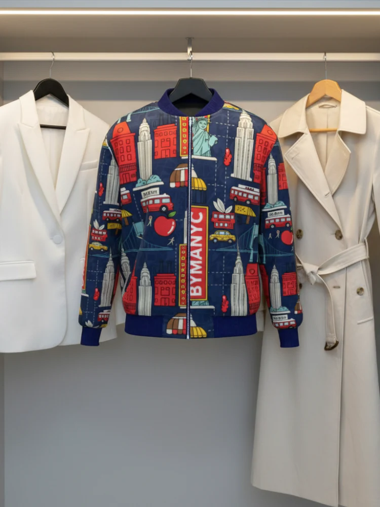 Men's CHELSEA Bomber Jacket BYMANYC ® New York - Image 5