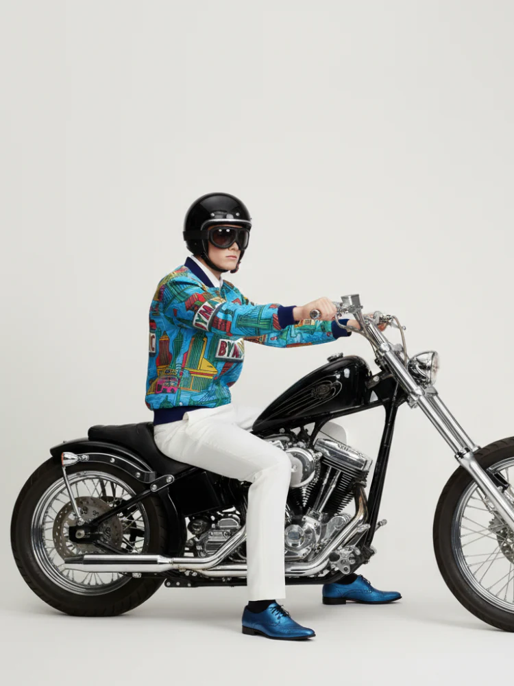 Men's TRIBECA Bomber Jacket BYMANYC ® New York - Image 3