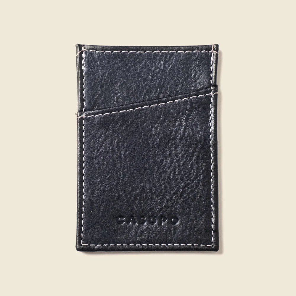 Minimalist Card Holder Wallet - Black