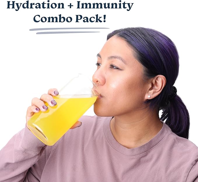 Orange Daily Hydration & Lemon Daily Immune Support (2) Tube Combo Pack - Image 3
