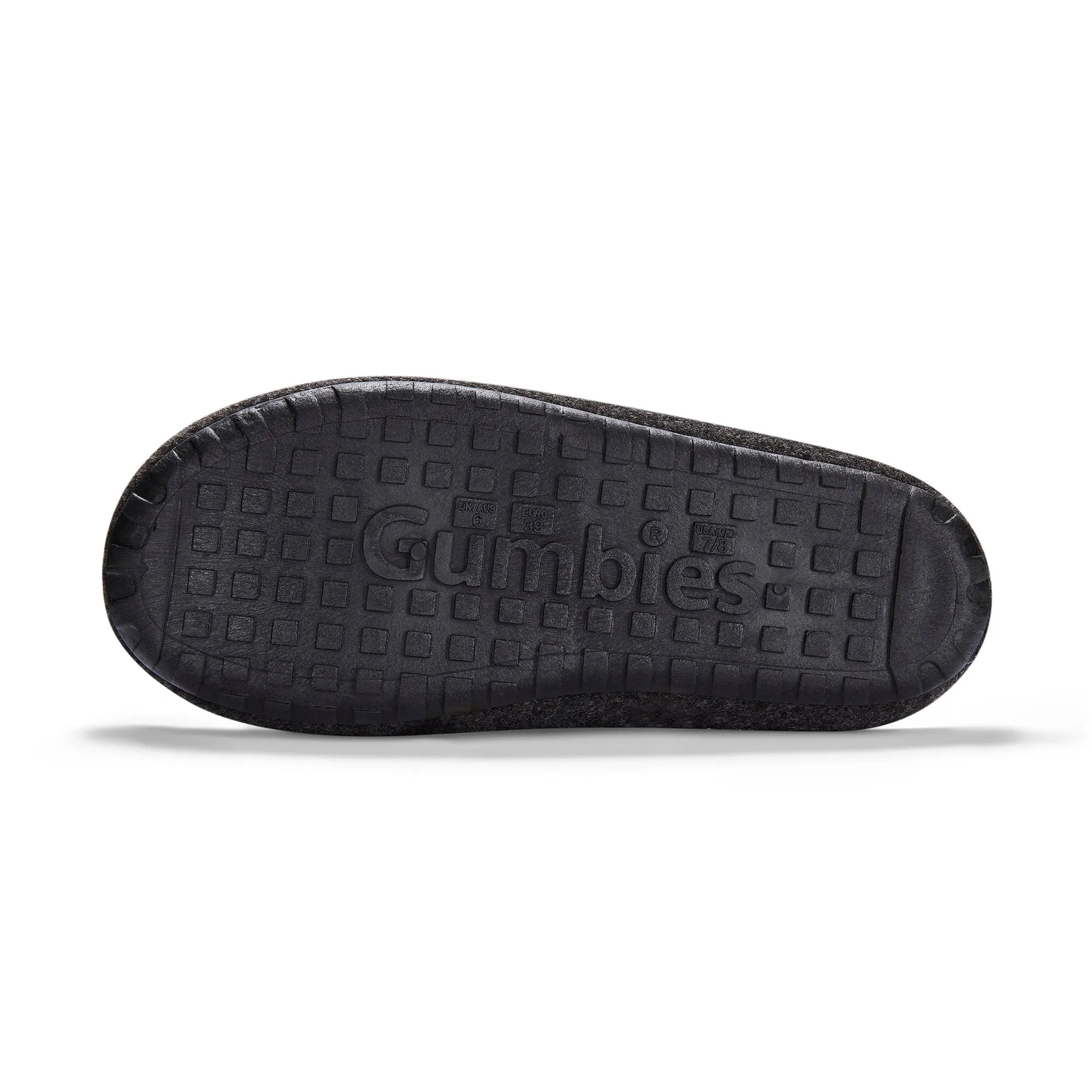 Outback Slippers - Men's - Charcoal & Red - Image 10