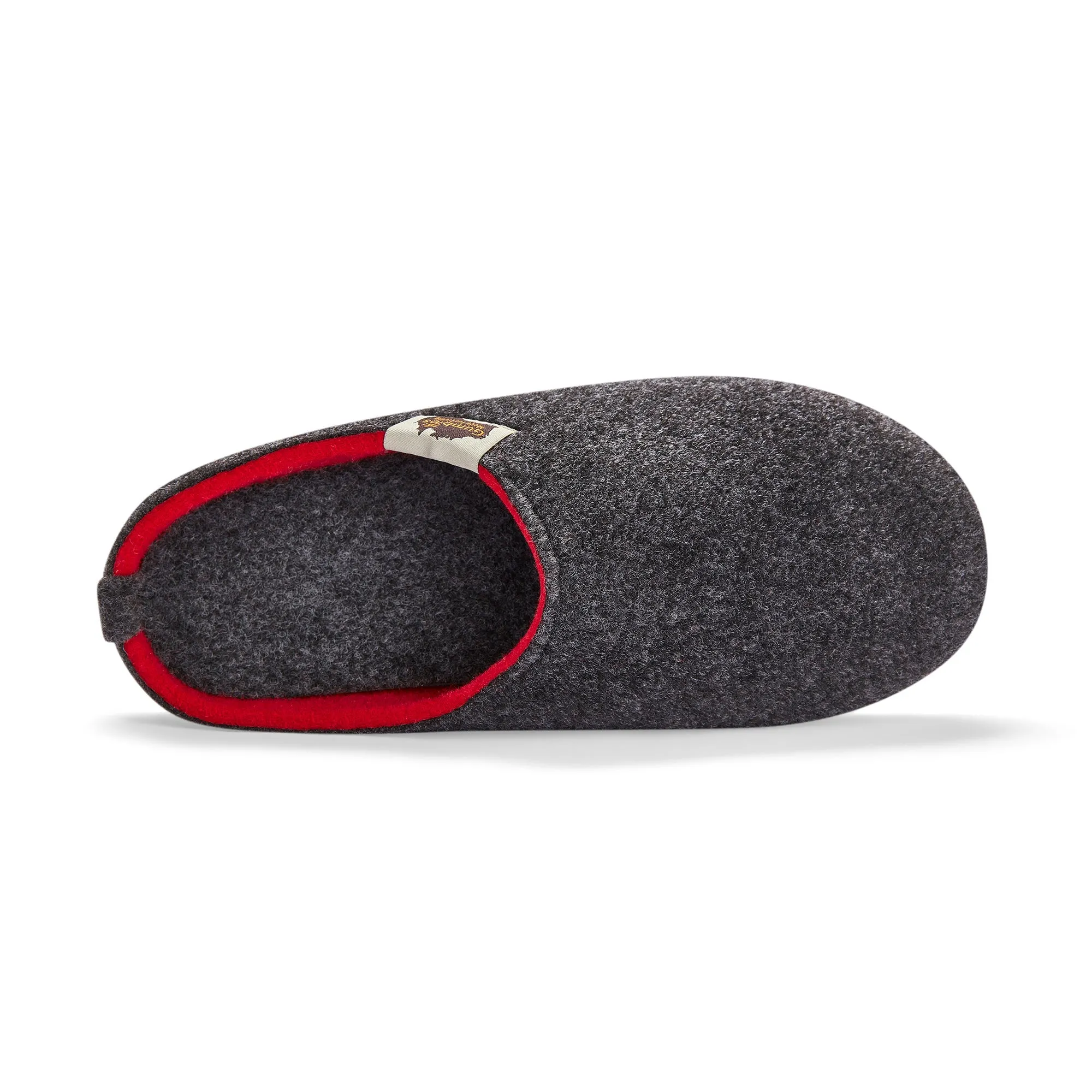 Outback Slippers - Men's - Charcoal & Red - Image 3