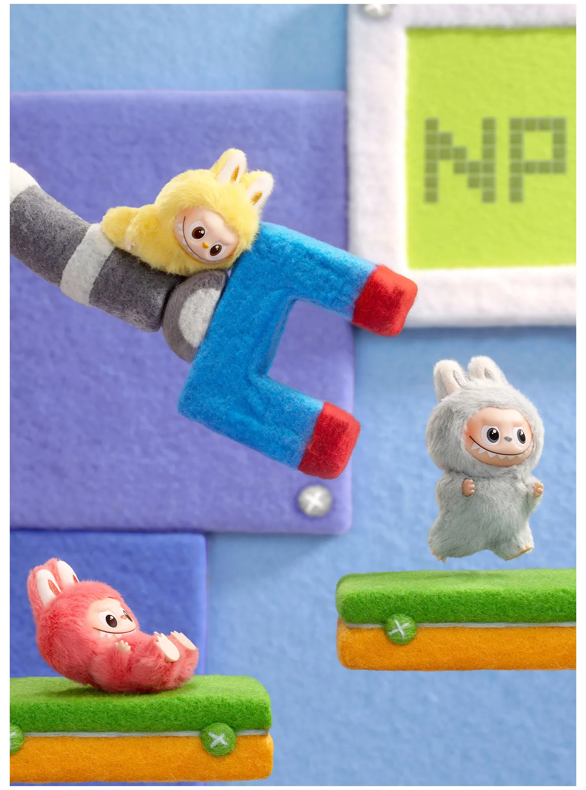 Labubu Pin for Love Series Blind Box (N-Z) Blue - Image 12