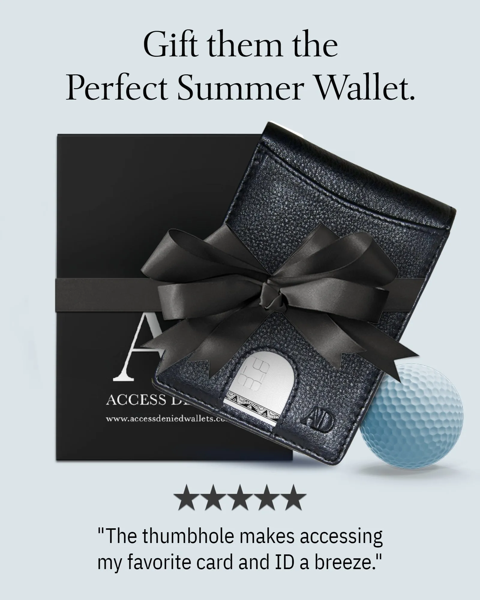 Leather Pull Strap Bifold Wallet - Image 6