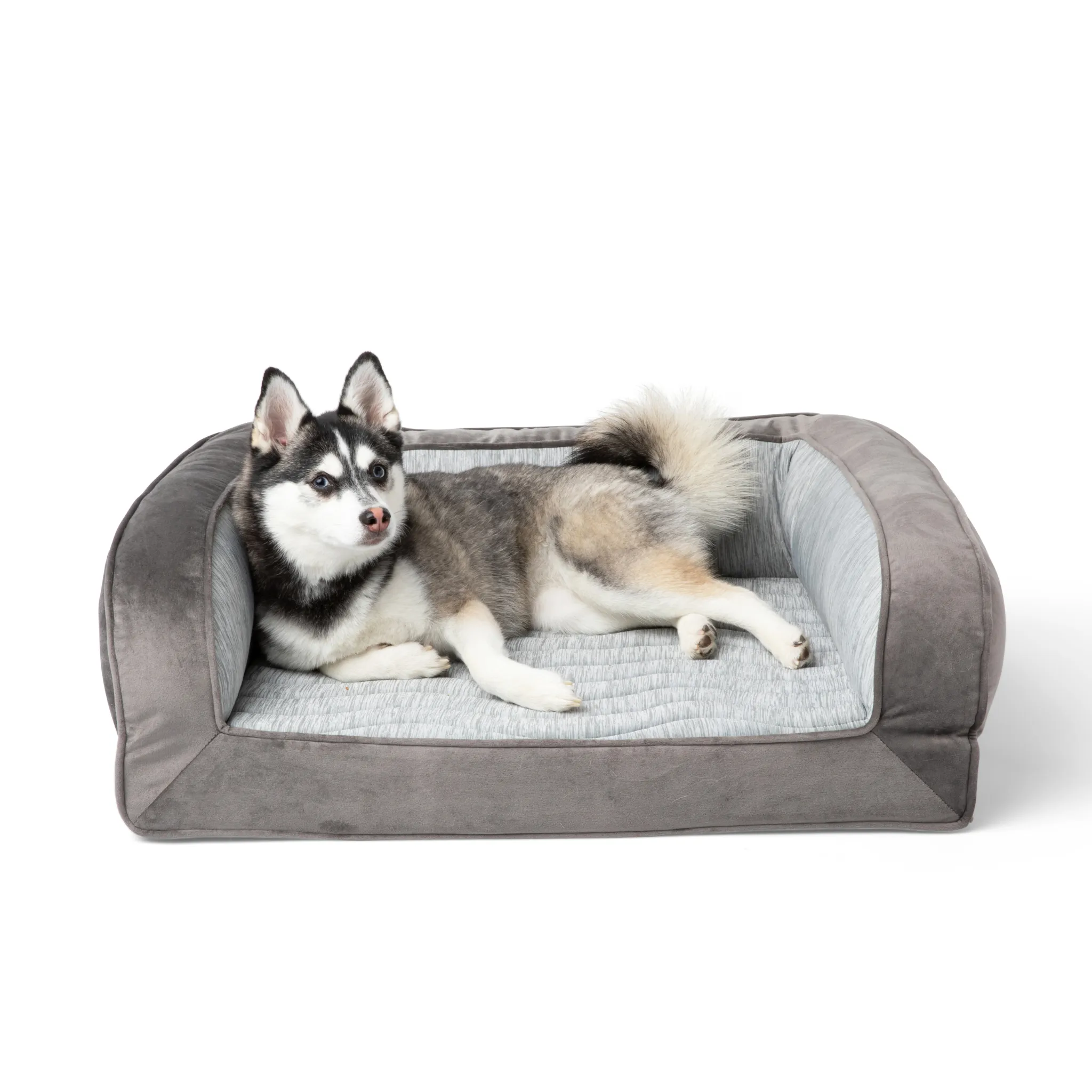 PupChill™ Cooling Bolster Dog Bed - Image 13