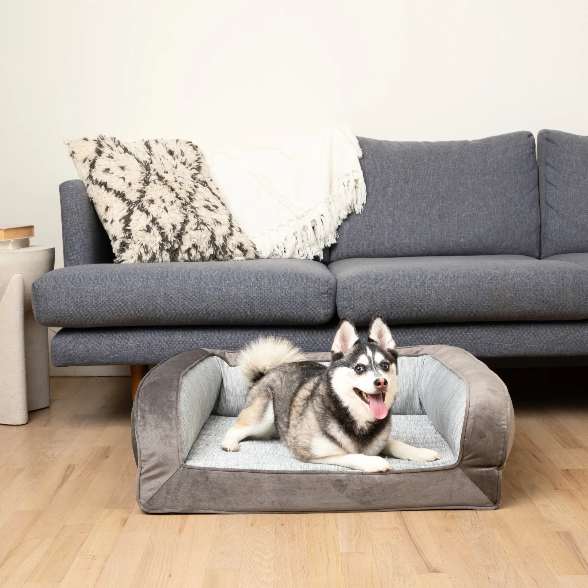 PupChill™ Cooling Bolster Dog Bed - Image 4