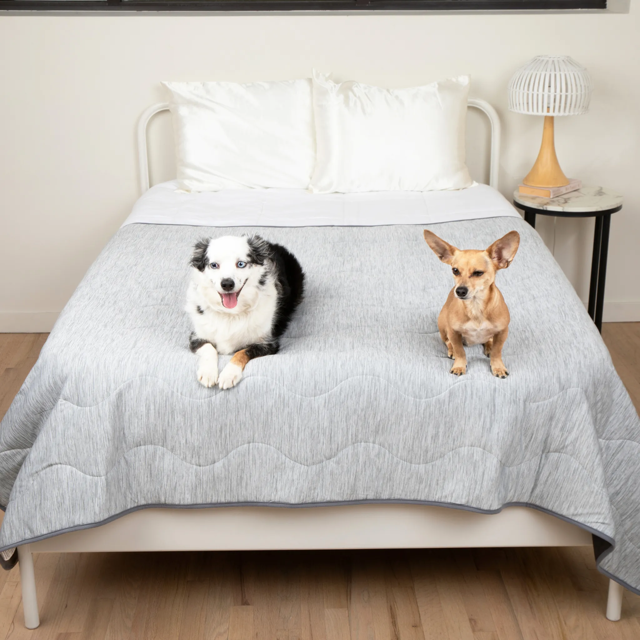 PupChill™ Cooling Waterproof Blanket - Arctic Grey - Image 8