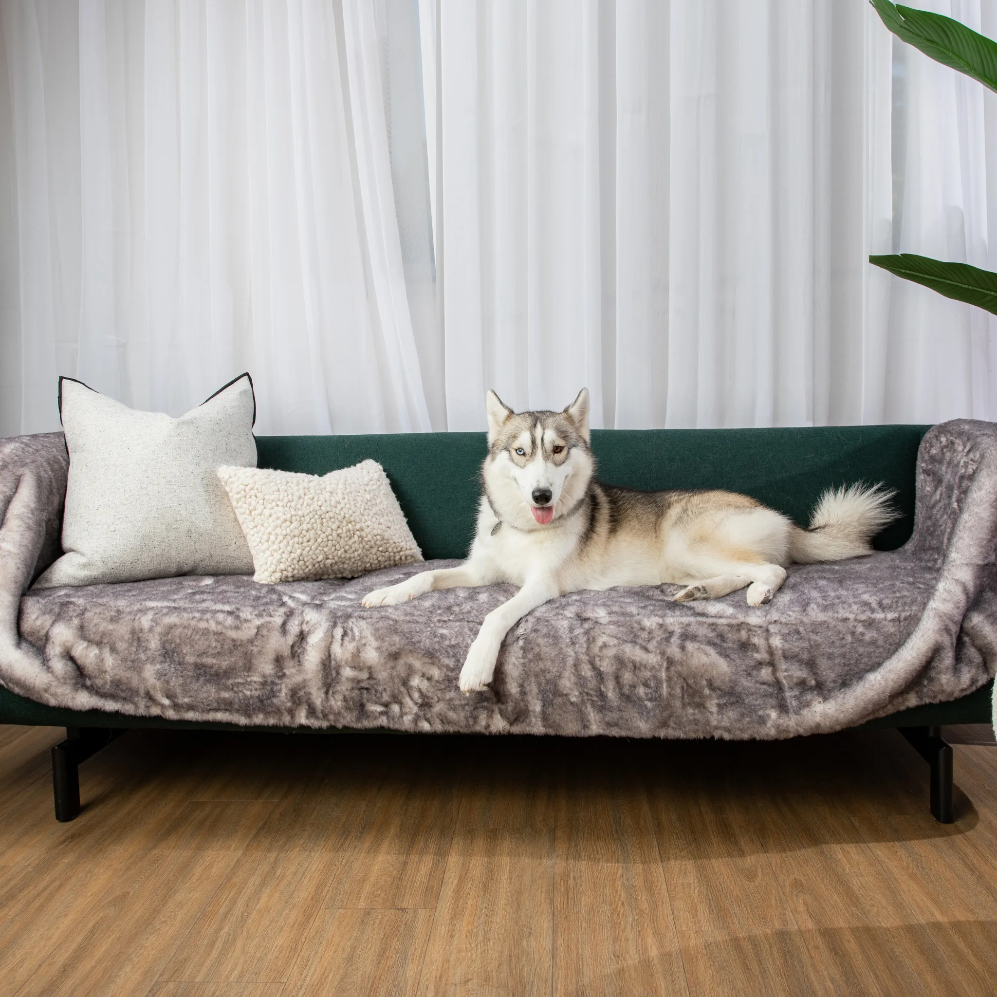 PupProtector™ Luxe Waterproof Bed Runner - Ultra Soft Chinchilla - Image 16