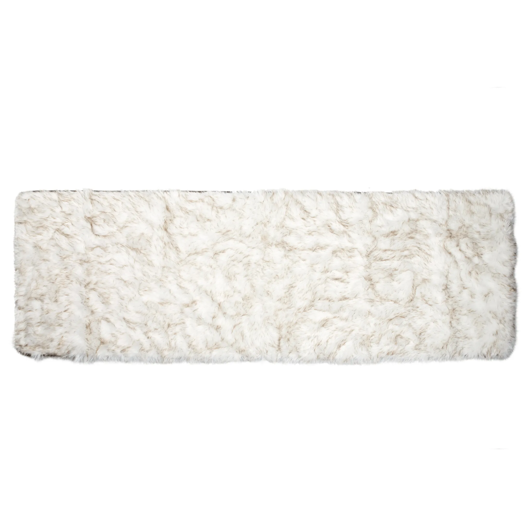 PupProtector™ Waterproof Bed Runner - White with Brown Accents - Image 9