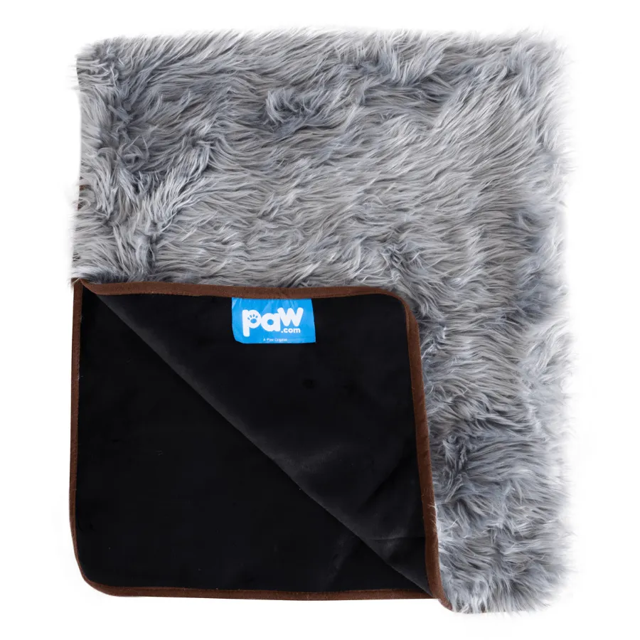 PupProtector™ Waterproof Throw Blanket - Charcoal Grey - Image 3