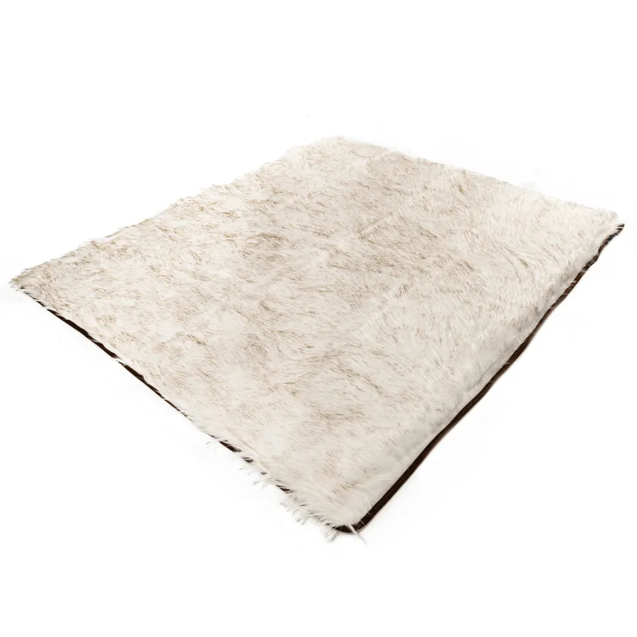 PupProtector™ Waterproof Throw Blanket - White with Brown Accents - Image 15