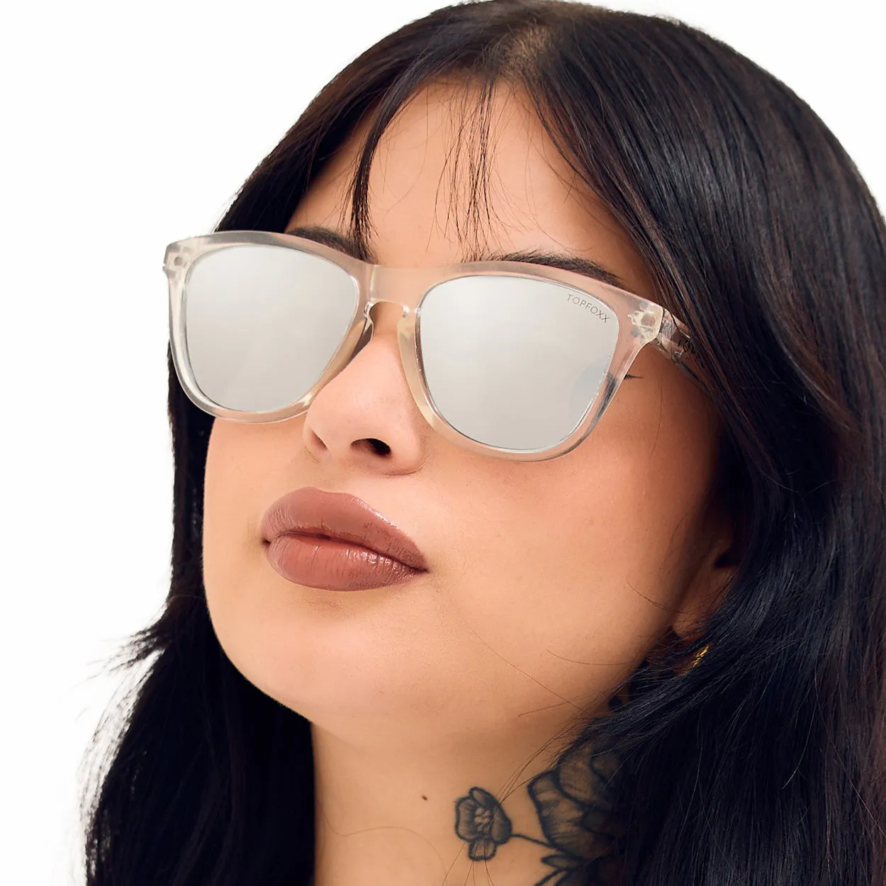 Rise Up Sunglasses - Revo® Mirrored Silver - Image 6