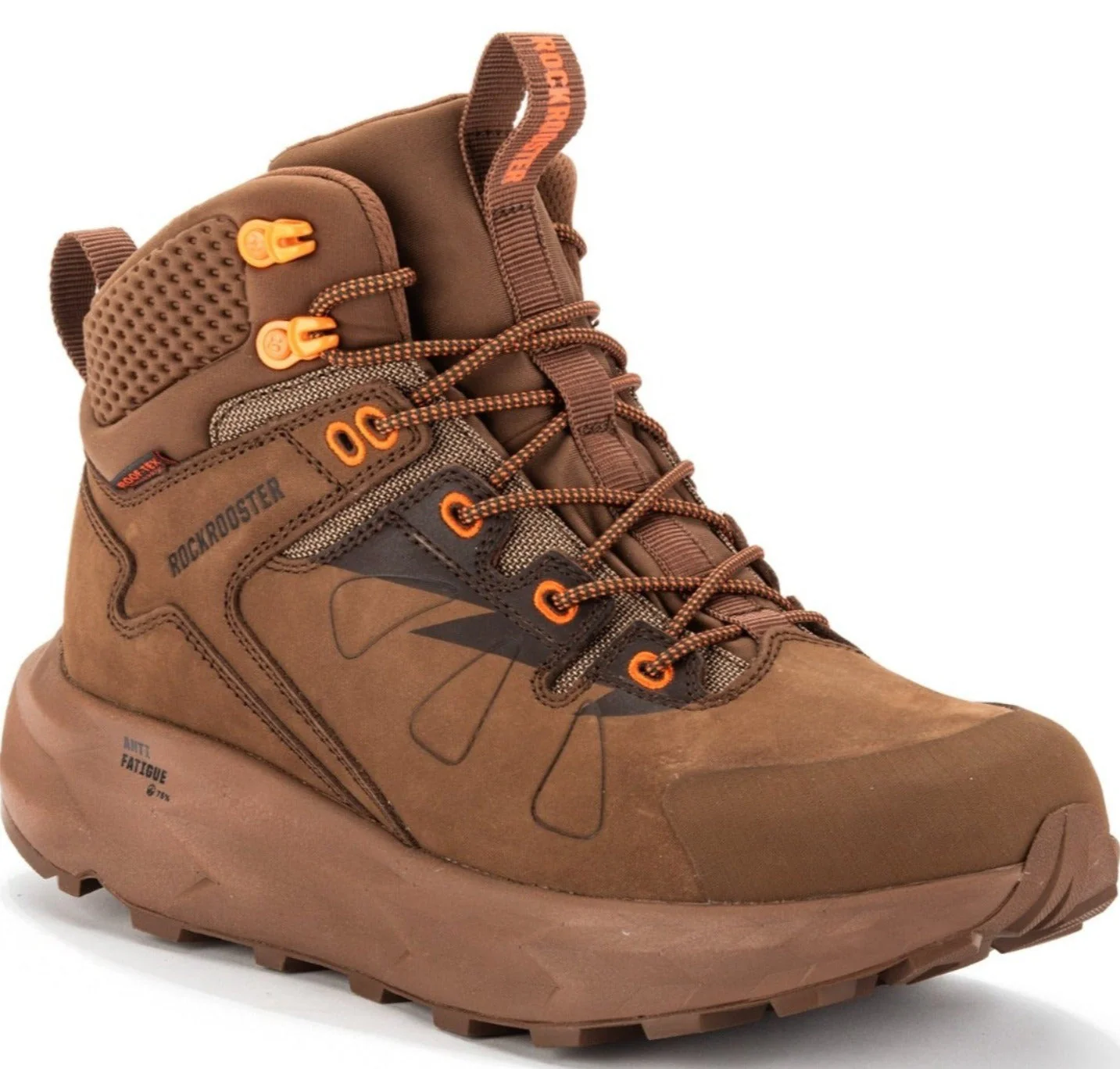 Farmington Brown 6 Inch Waterproof Hiking Boots with VIBRAM® Outsole OC21031