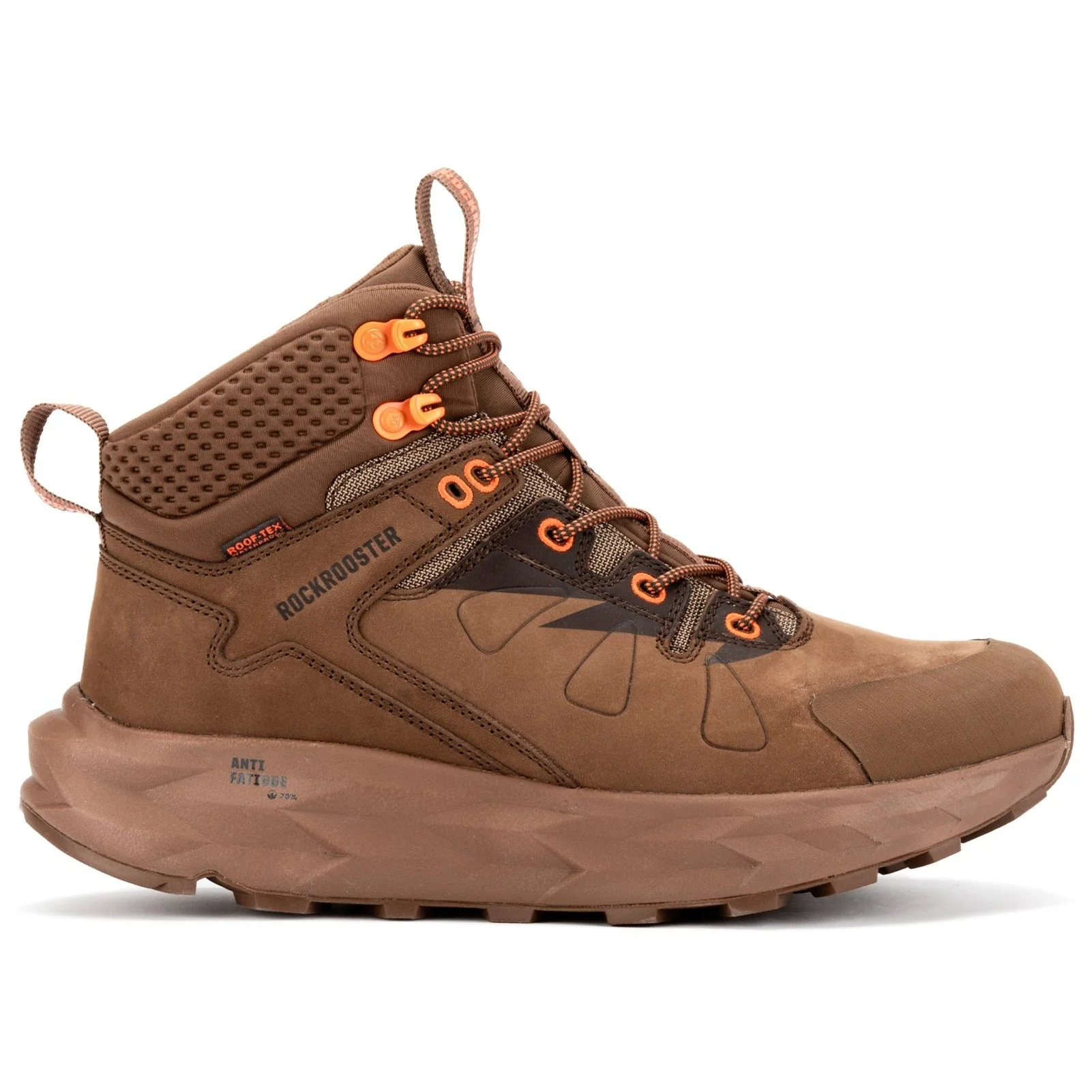 Farmington Brown 6 Inch Waterproof Hiking Boots with VIBRAM® Outsole OC21031 - Image 4
