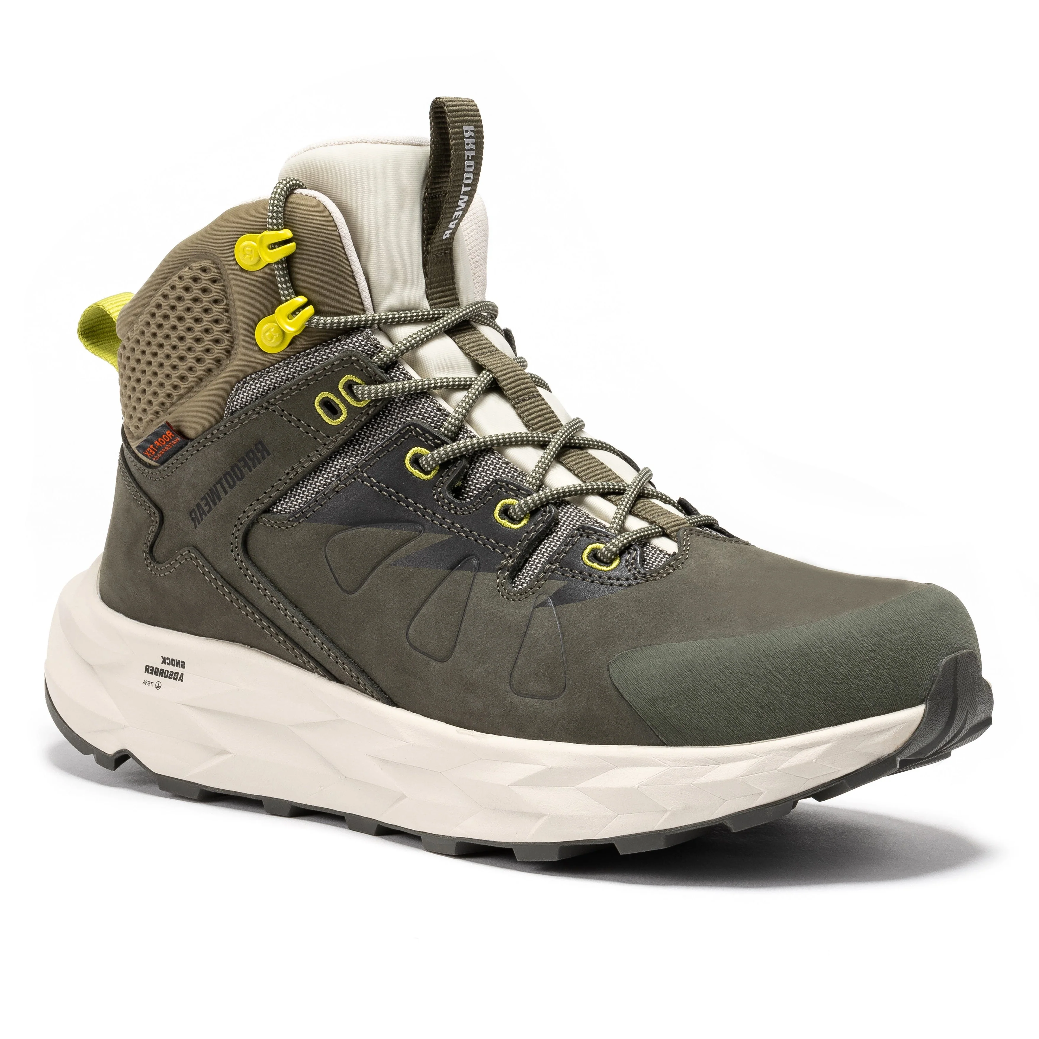 Farmington Green 6 Inch Waterproof Hiking Boots with VIBRAM® Outsole OC21033