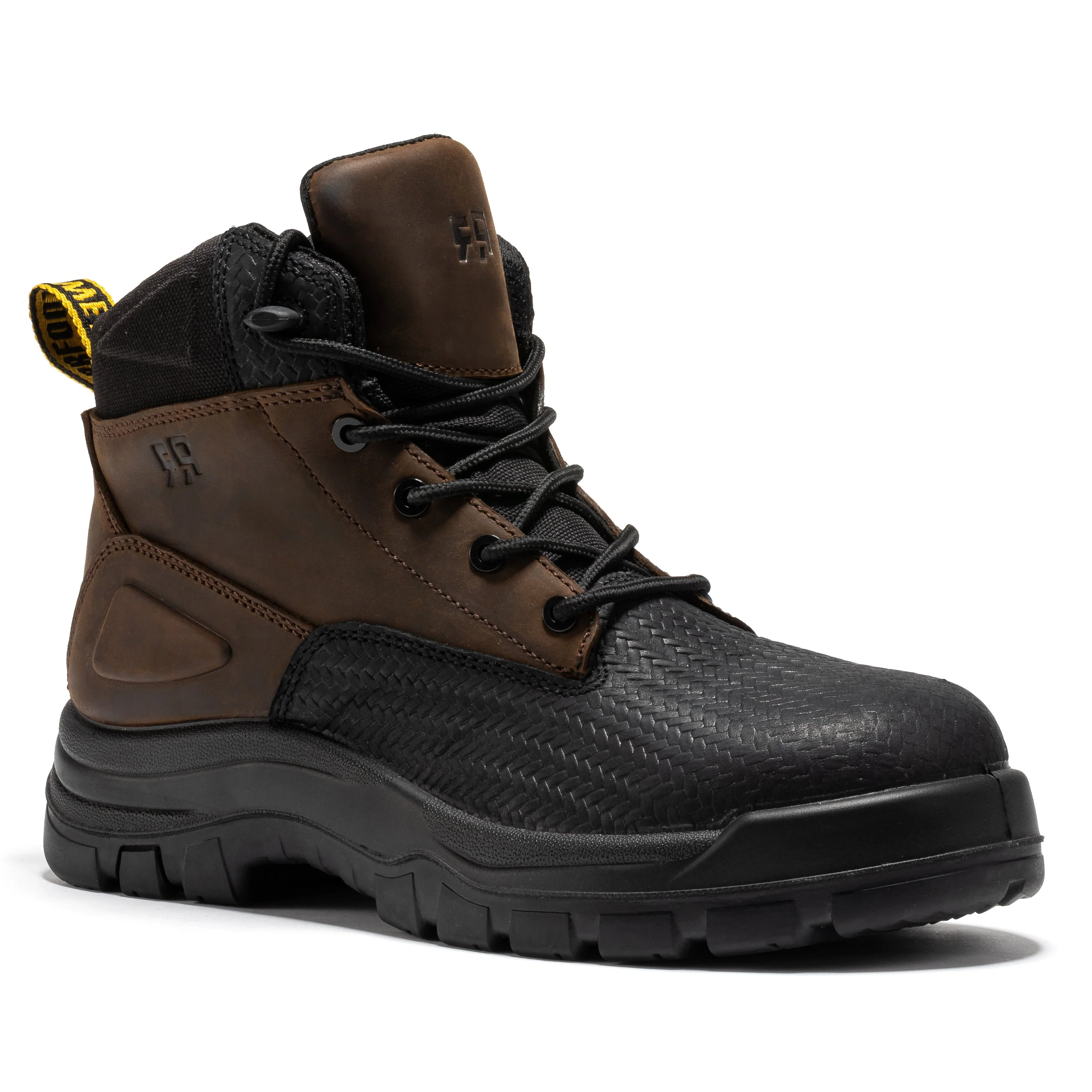 Marfa Brown 6 Inch Waterproof Composite Toe Leather Work Boots CP210