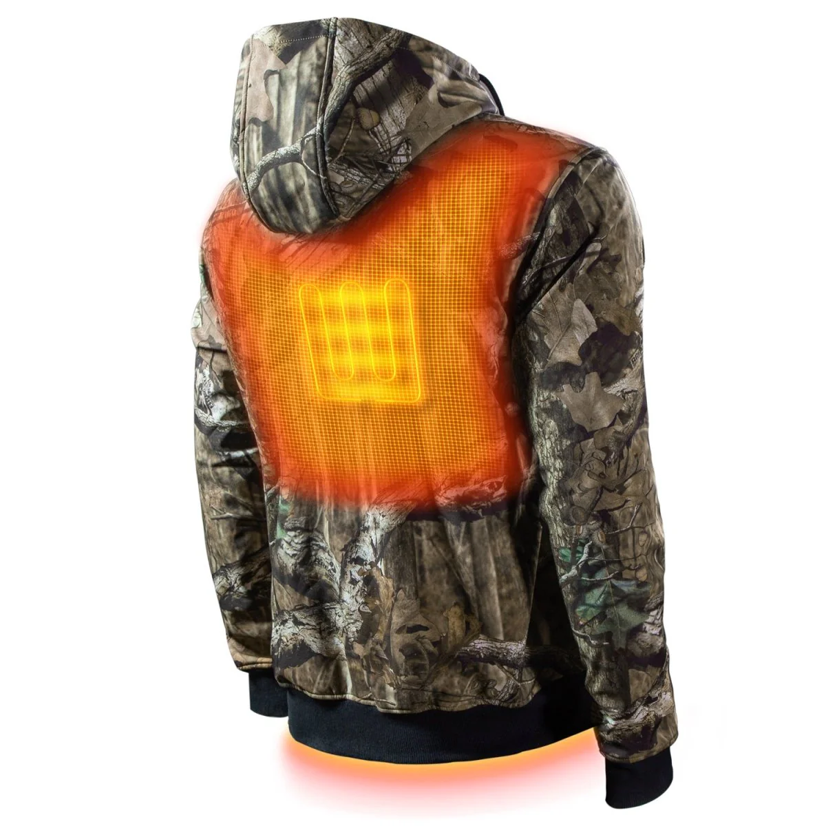 Shadow Men's Heated Hunting Hoodie - Available in Mossy OakĀ® and Real TreeĀ® - Image 3