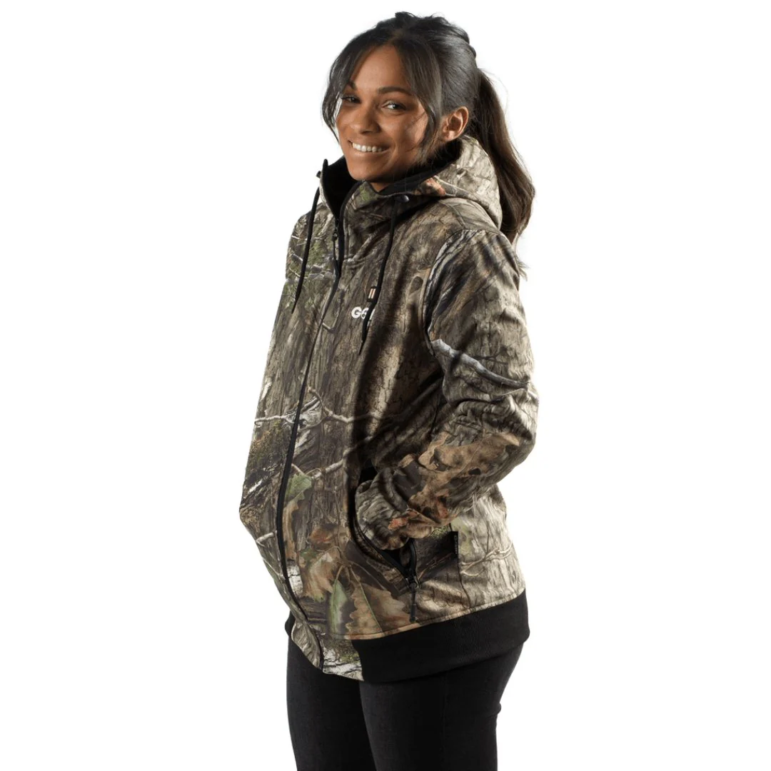 Shadow Women's Heated Hunting Hoodie - Available in Mossy OakĀ® and Real TreeĀ® - Image 2