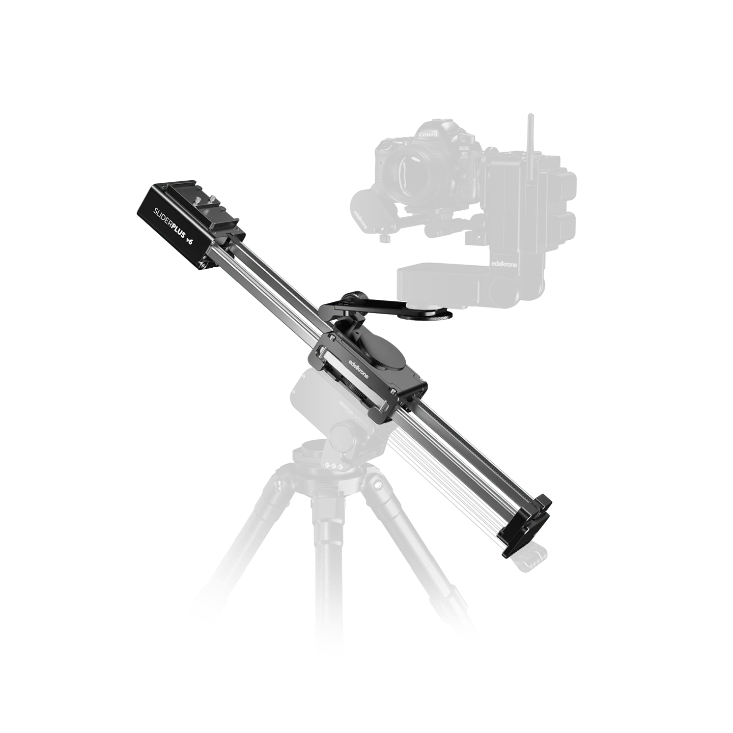 Camera SliderPLUS v6 with a Built-in Motor, HyperAxial Support