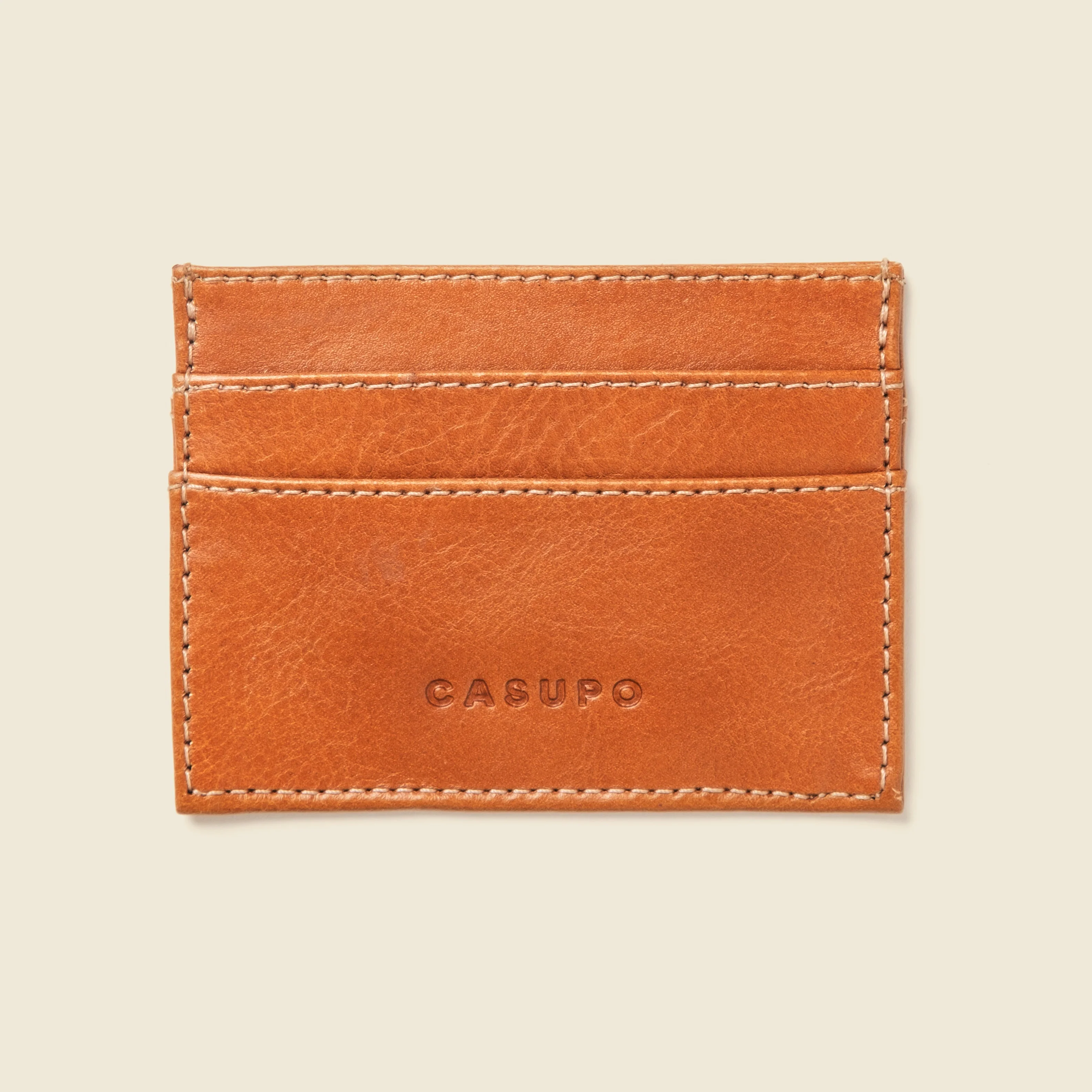Slim Card Holder Wallet - Natural