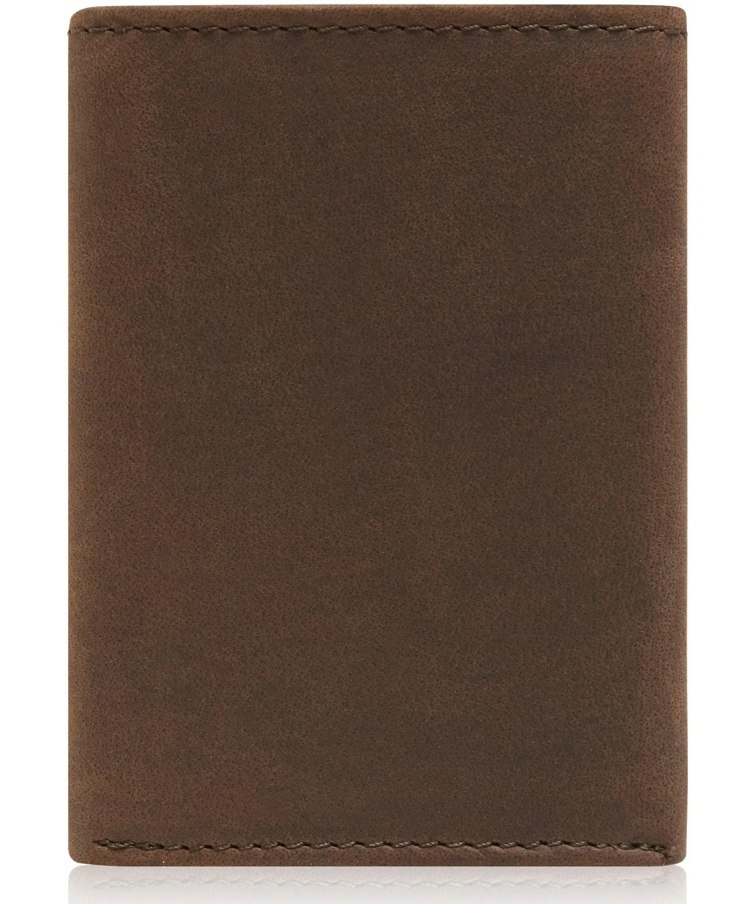 Leather Trifold Wallet with ID Window - Image 24