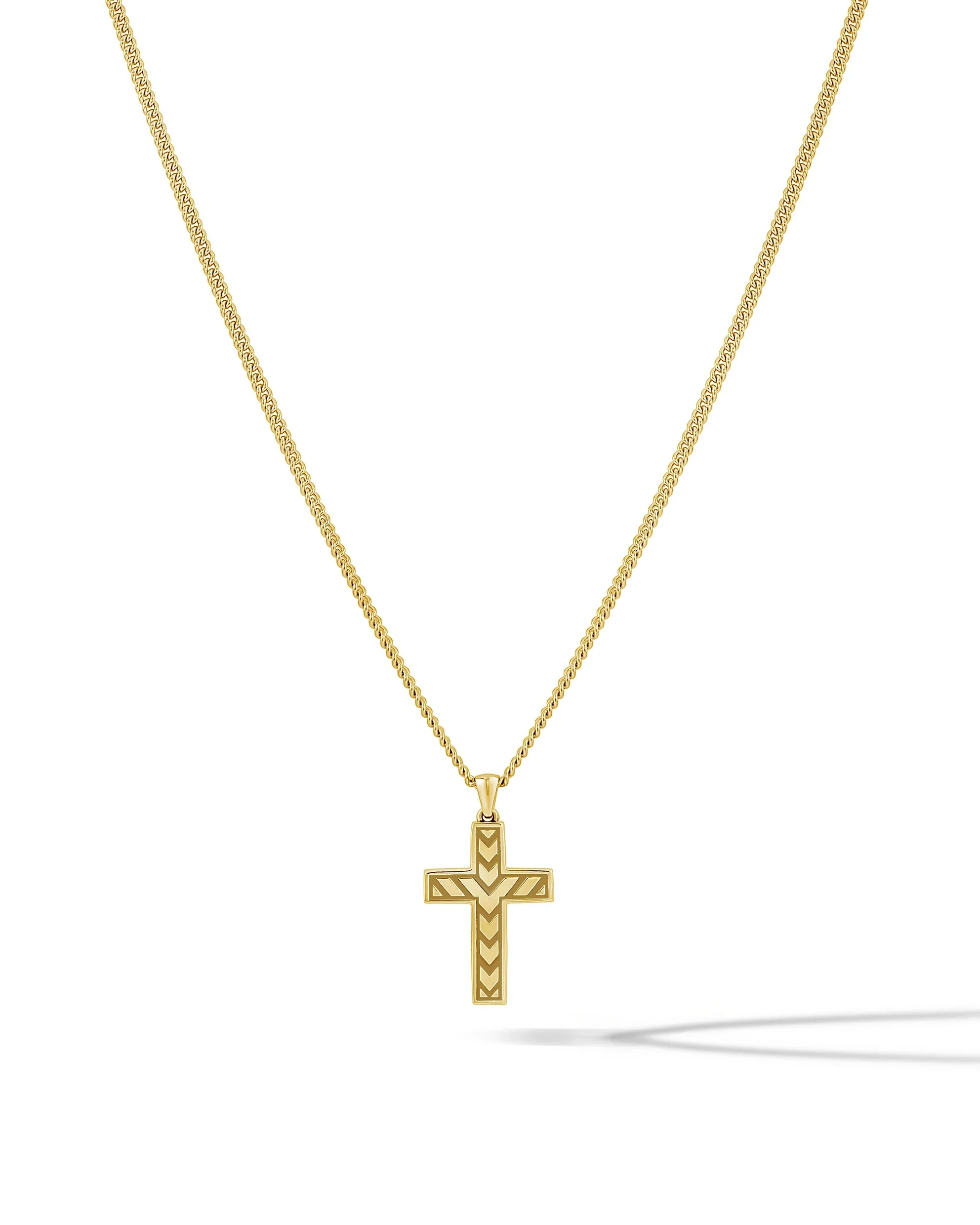 Stone Cross Curb Set - Gold - Image 9