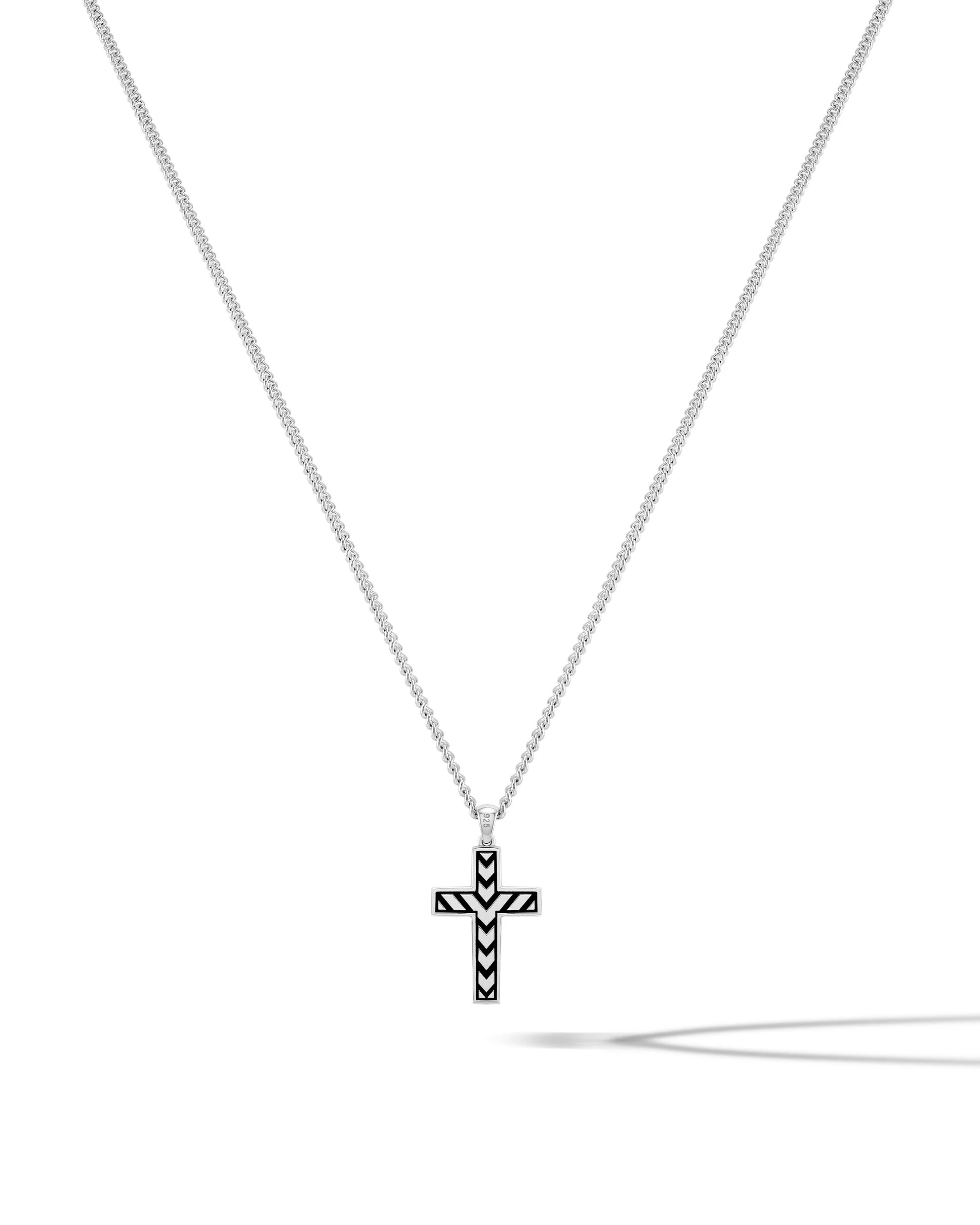 Stone Cross Pendant - Black Onyx - Image 11