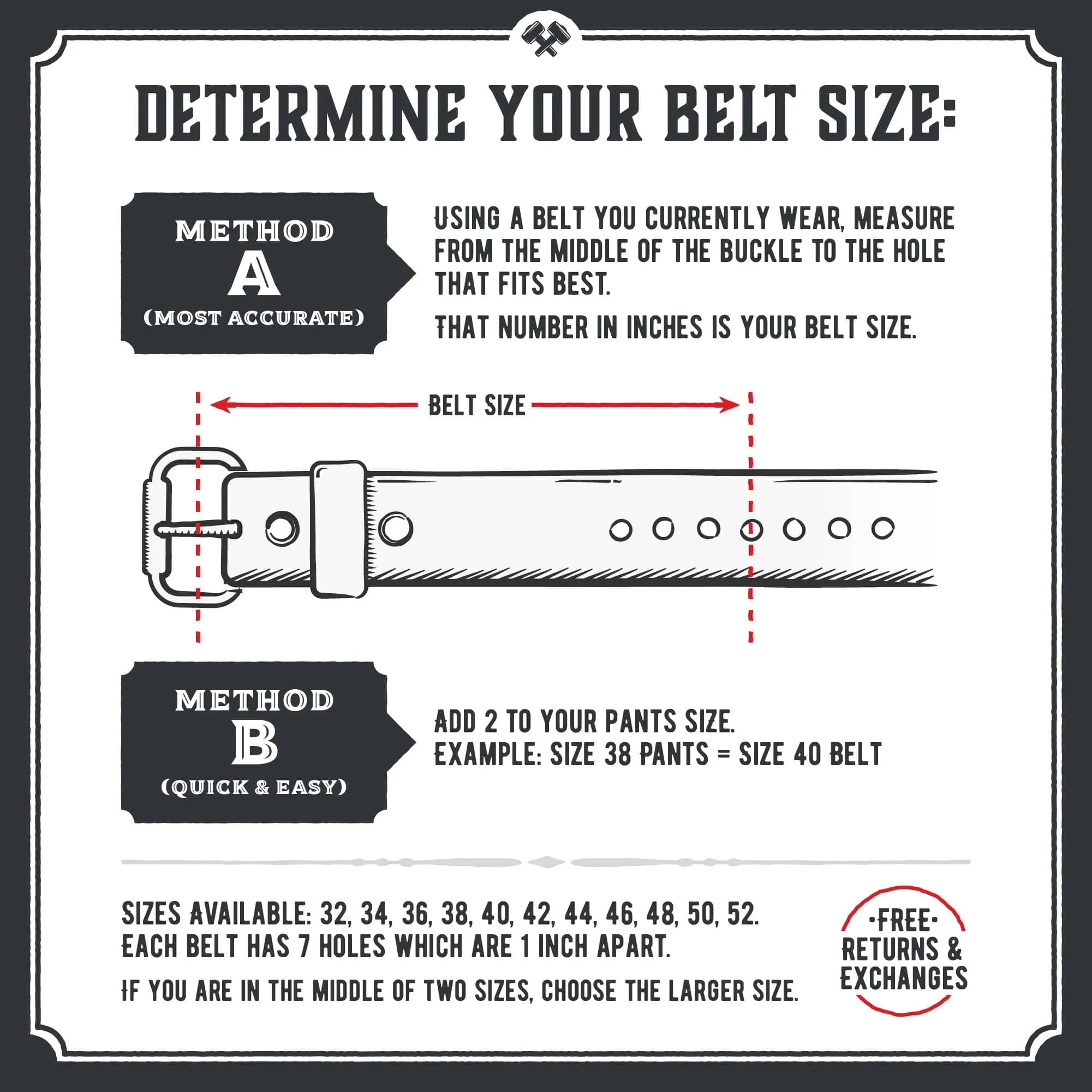 The Bootlegger Leather Belt - Image 5
