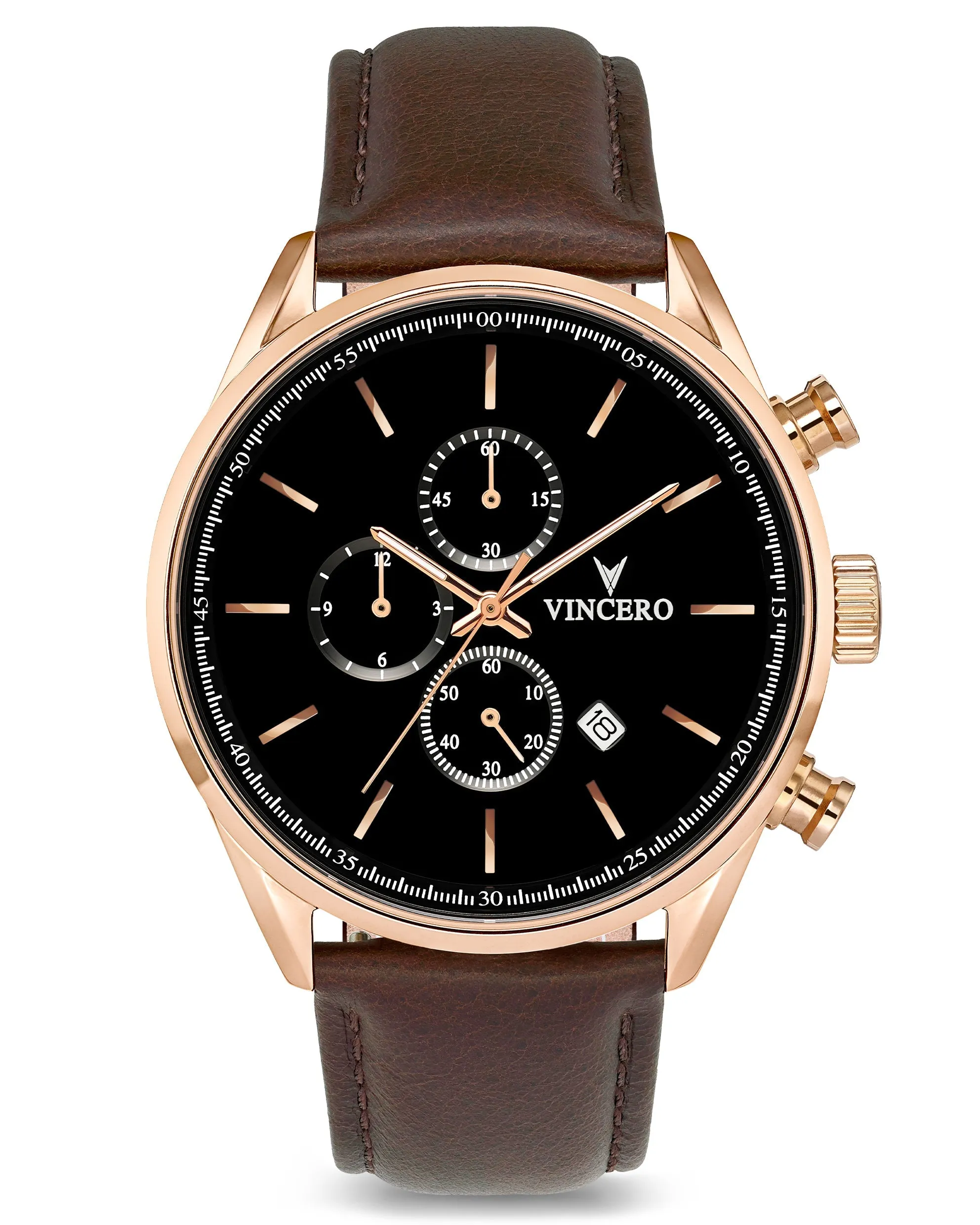 The Chrono S2 Men's Watches - Rose Gold