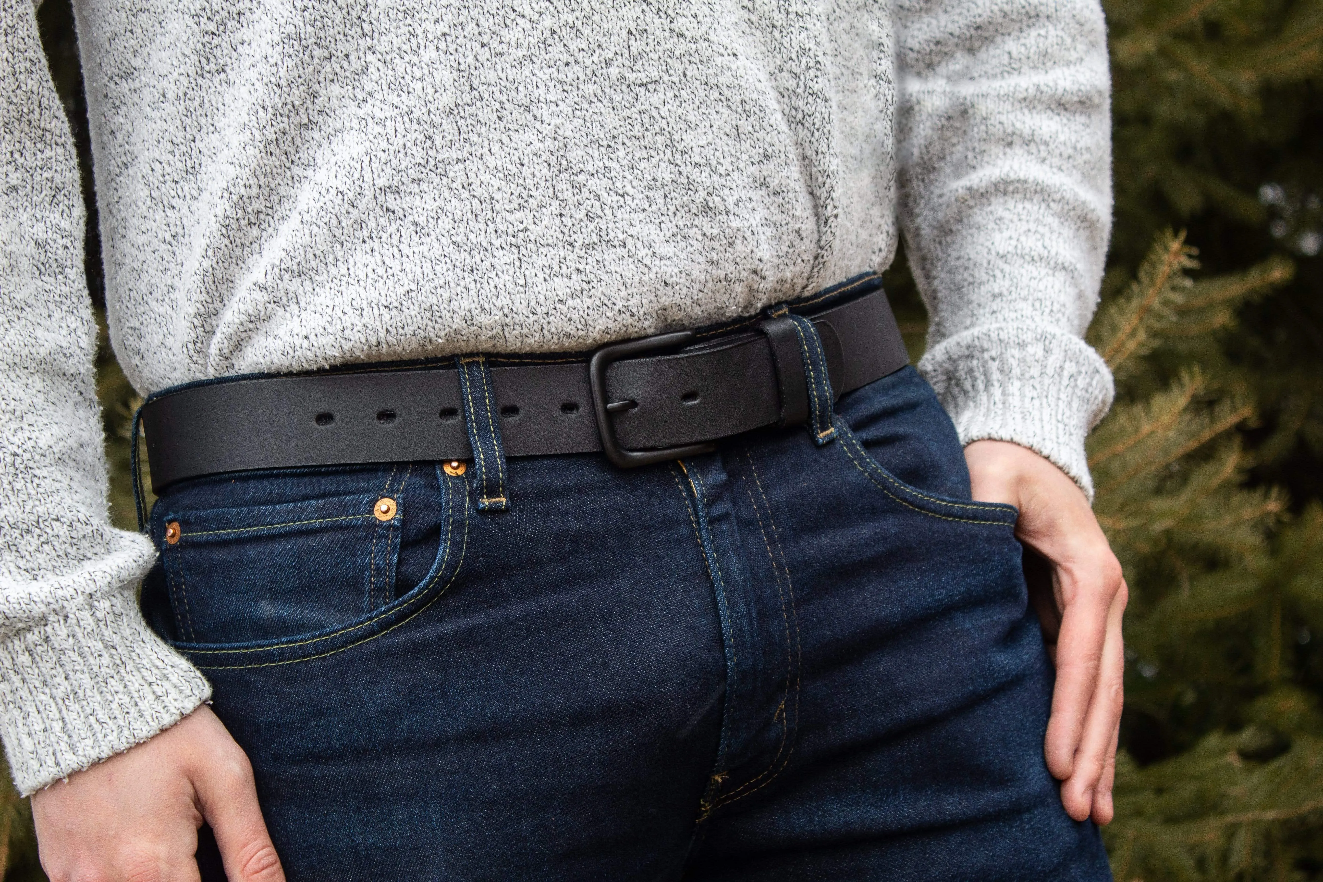 The Huntsman Belt â Durable Full Grain Leather Everyday Belt - Image 7