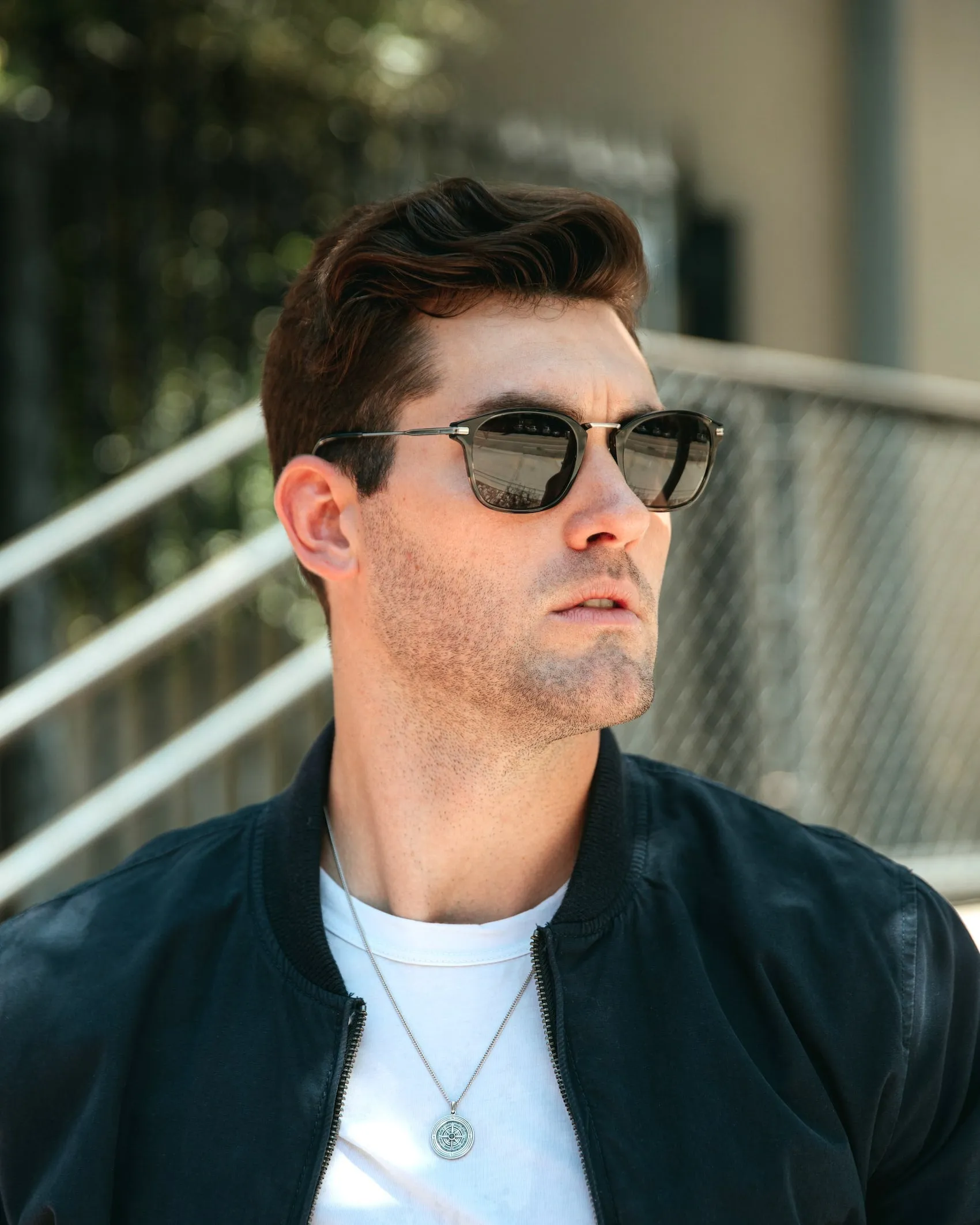 The Oliver Sunglasses - Semi Matte Black